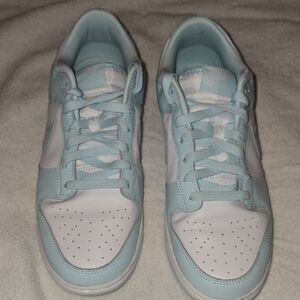 Nike Dunks Sky Blue and White Athletic Shoes Size 10.5